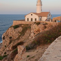 Lighthouse Far de Capdepera which is the easternmost point of Mallorca